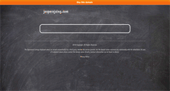 Desktop Screenshot of jesperejsing.com